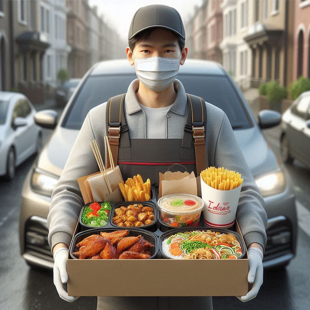 täglichen Mittagsbuffet